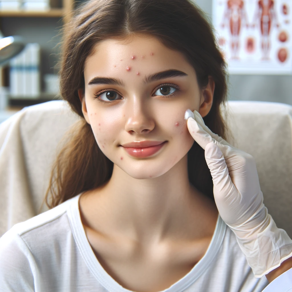 Unsaturated fatty acids and acne