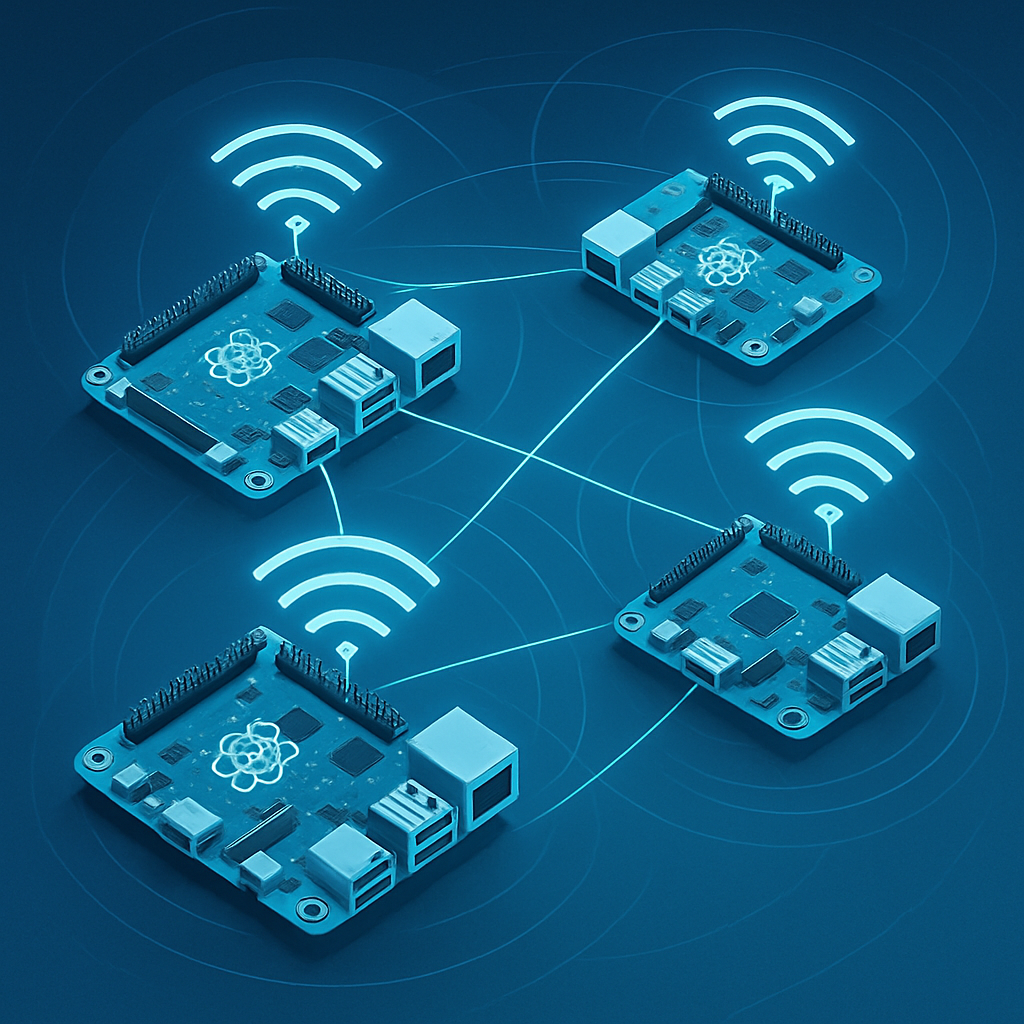 Open Manet Raspberry Pi AI와 인공지능 시대, 오픈메시 MANET 라디오: Raspberry Pi와 Wi-Fi HaLow의 혁신 - TILNOTE